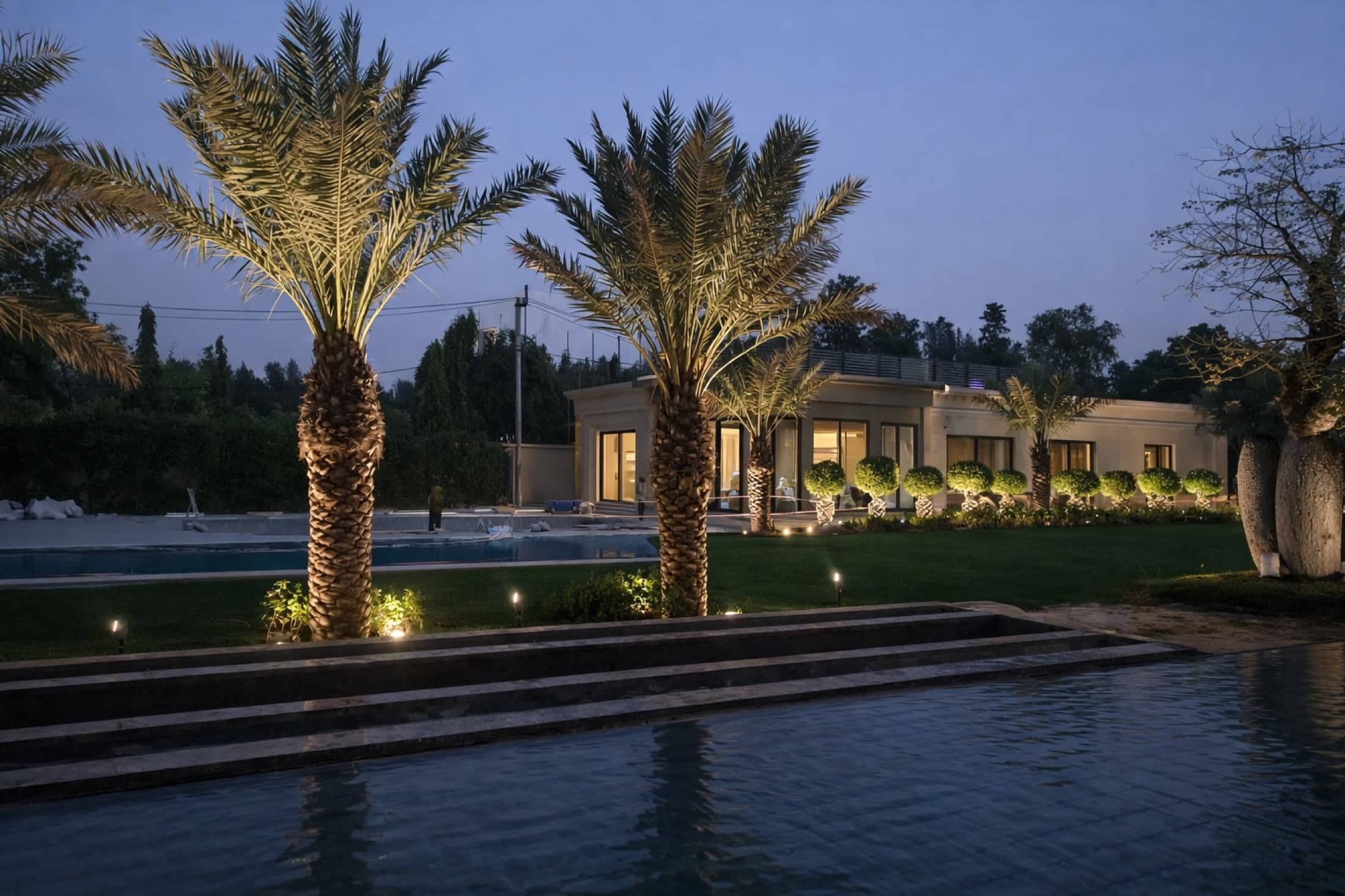 Indoor-Outdoor Continuity — Chattarpur, Delhi